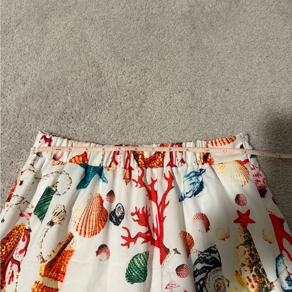 Colorful Sea Life Print Maxi Dress - Picture 5 of 8